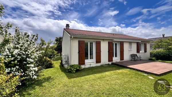 Cournon, maison de 120 m2 de plain-pied sur 803 m2 de terrain clos