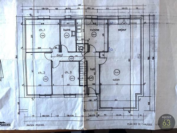 Cournon, maison de 120 m2 de plain-pied sur 803 m2 de terrain clos