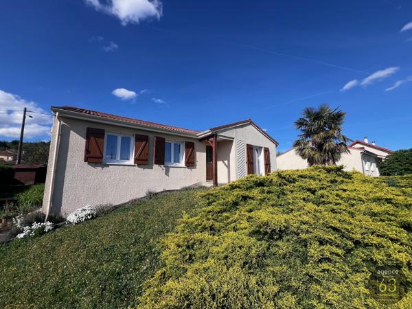 Cournon, maison de 120 m2 de plain-pied sur 803 m2 de terrain clos