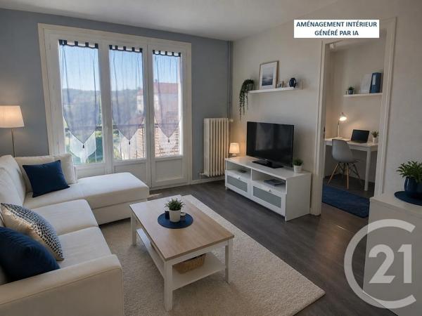 Appartement T3 à vendre  3 pièces - 57,25 m 2   VILLEFRANCHE SUR SAONE  - 69