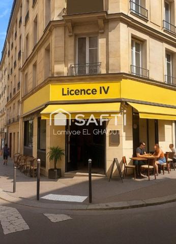 BRASSERIE d'ANGLE, TERRASSE, Licence 4, EXTRACTION