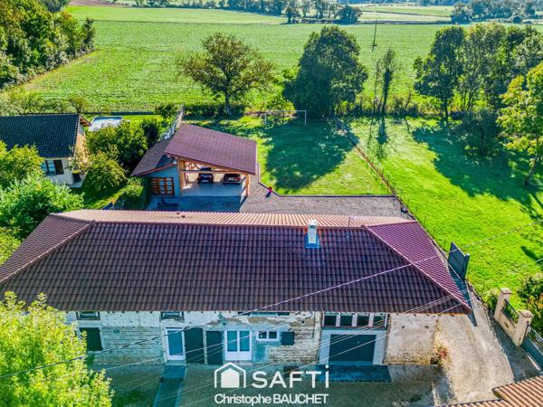 Ferme rénovée à Attignat