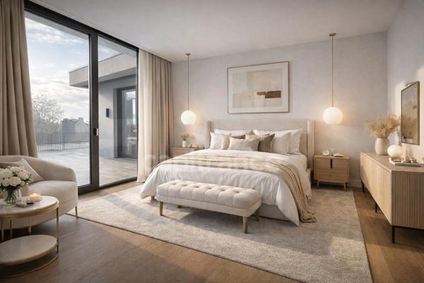 Villa d'architecte contemporaine d’exception à Plougastel – Vue panoramique sur la rade de Brest –