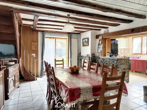 Maison de caractère, confort et potentiel à cluses