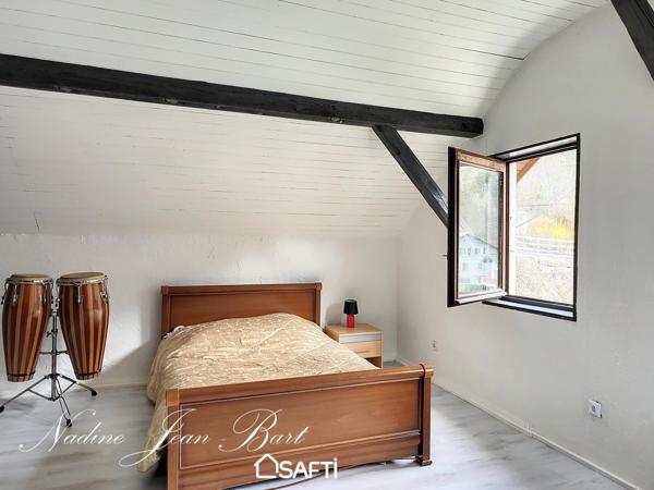 Maison de caractère, confort et potentiel à cluses