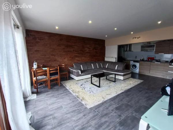 Appartement lumineux 2 pièces à Rouen centre