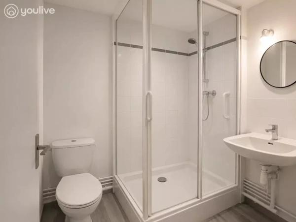 Appartement lumineux 2 pièces à Rouen centre