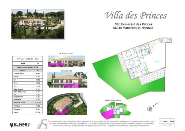 Superbe Appartement T4 + garage