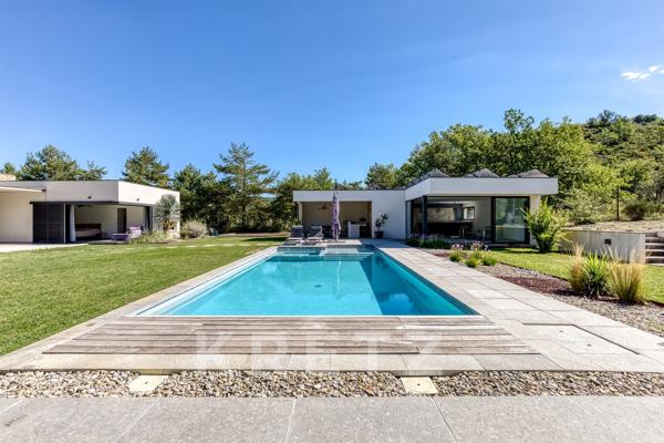 Gréoux-les-Bains – Villa d’architecte contemporaine aux prestations d’exception