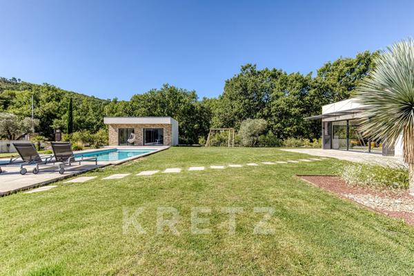 Gréoux-les-Bains – Villa d’architecte contemporaine aux prestations d’exception