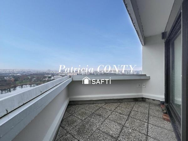 Grand 3P avec superbe vue sur le lac et sur Paris