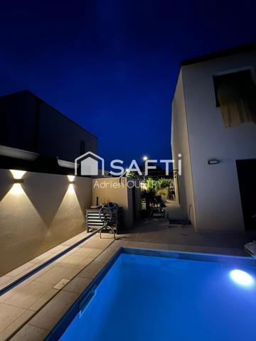 Villa contemporaine 127 m² avec piscine et garage