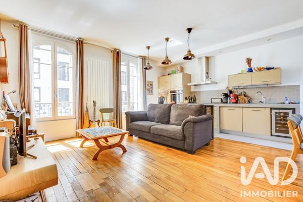 Appartement à vendre 3 pièces 65,77 m² Boulogne-Billancourt