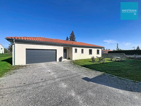 Maison plain pied 2022 - 4 chambres - 130 m² environ