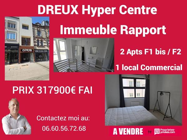 Immeuble rapport Dreux 28 Gde Rue emplacement N°1