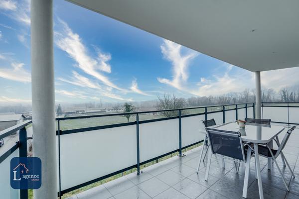 Appartement T4 avec grand balcon sans vis à vis Péron (01630)