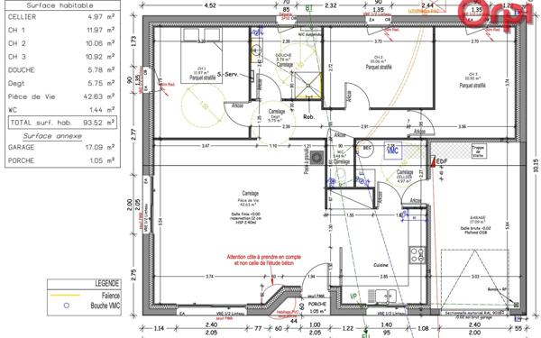 Maison à vendre    3 pièces •  Angles