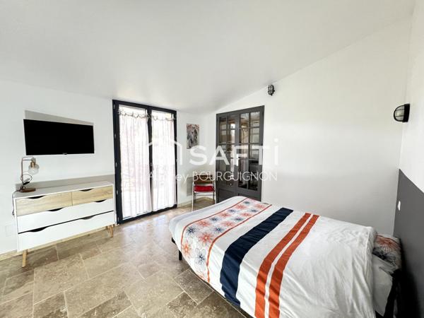 Maison + Studio, Piscine, Calme, Proche Village