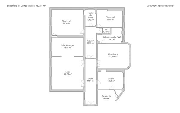 Appartement Paris 16e - PASSY