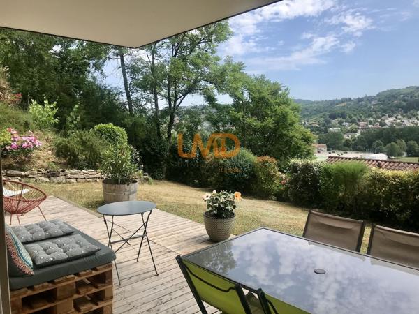 Appartement sans vis à vis - 300 m² de terrain