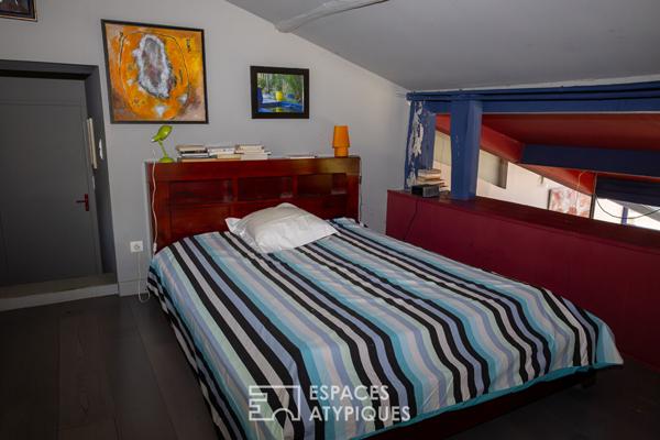 Maison atypique et son atelier d’artiste