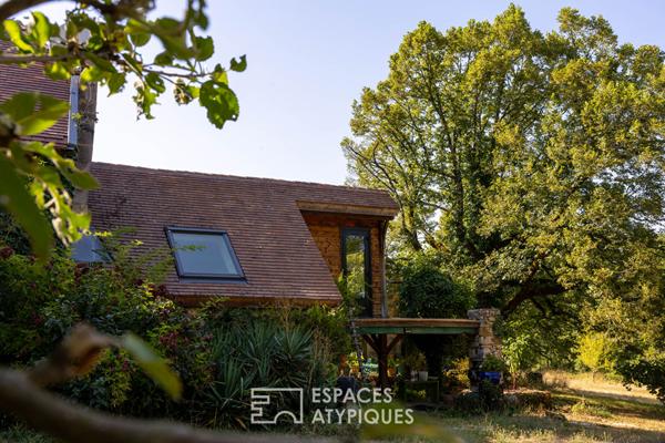 Maison atypique et son atelier d’artiste