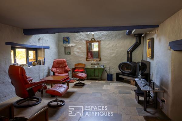 Maison atypique et son atelier d’artiste