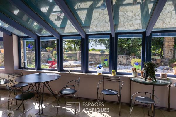 Maison atypique et son atelier d’artiste