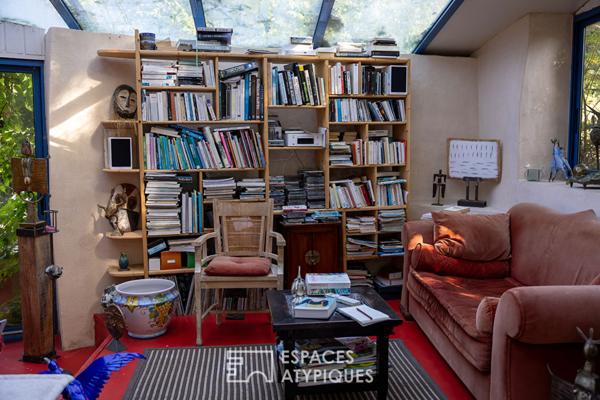 Maison atypique et son atelier d’artiste