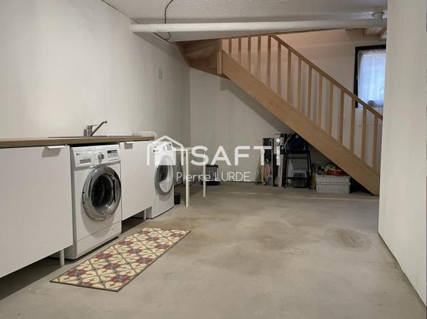 St. Martial - Maison de 115 m2 avec sous sol de 125 m2