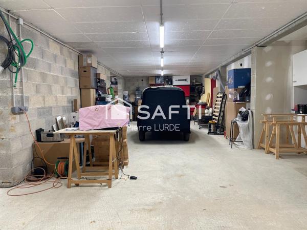 St. Martial - Maison de 115 m2 avec sous sol de 125 m2