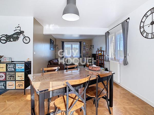 Maison 4 chambres, vivable de plain pied, sous-sol total à Crépy-en-Valois à vendre