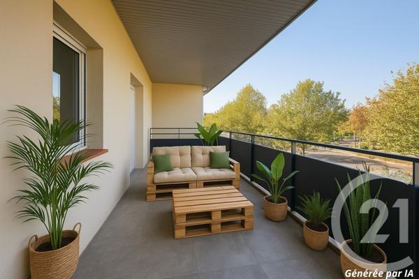 Appartement T3 à vendre  3 pièces - 58,40 m2 LONGAGES - 31