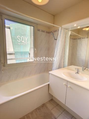 Montigny-le-Bretonneux centre-ville : Appartement MEUBLÉ deux pièces avec balcon et box