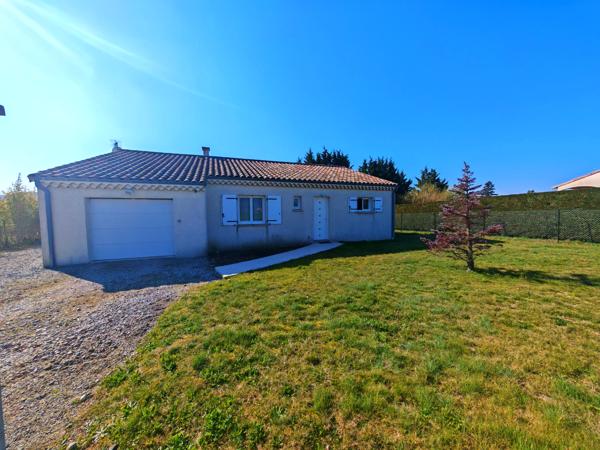 Maison de plain-pied 110 m² – Quartier calme à Vernoux