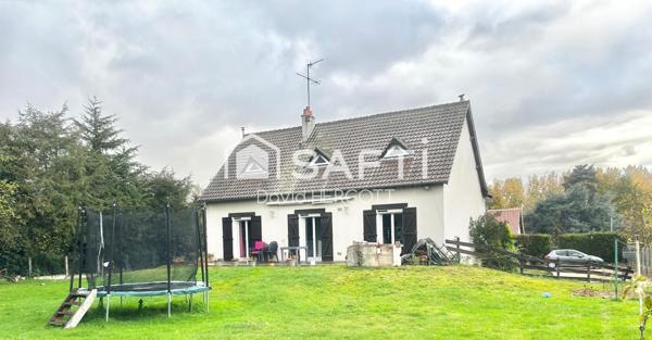 Charmante maison de 126 m² sur sous-sol semi-enterré