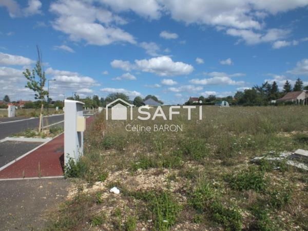 Terrain constructible de 658m²