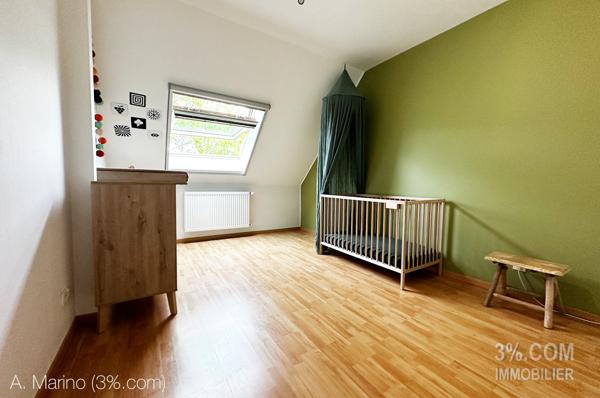 Appartement 4 pièces, 3 chambres dernier étage Dingsheim (67370)