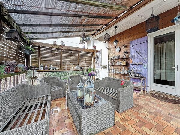 Lagny - Maison atypique à fort potentiel – 190 m² divisés en deux lots indépendants - Grand terrain