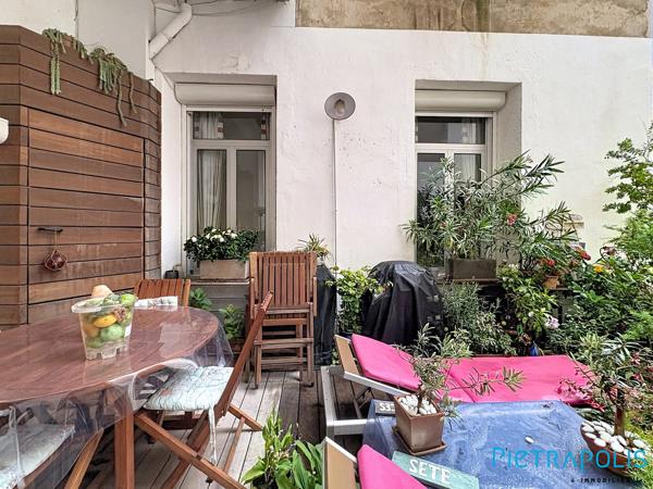 Sète quartier thêatre Molière :  appartement T5, terrasse, ascenseur.