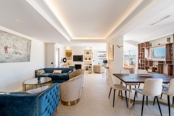 Cannes-Banane : Rare, penthouse vue mer et Suquet , 3 chambres et grande terrasse