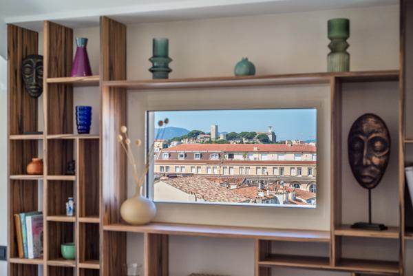 Cannes-Banane : Rare, penthouse vue mer et Suquet , 3 chambres et grande terrasse