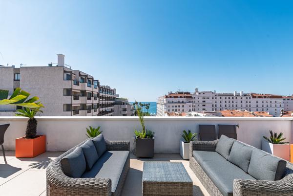 Cannes-Banane : Rare, penthouse vue mer et Suquet , 3 chambres et grande terrasse