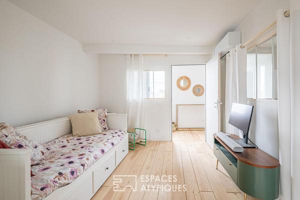 Ancienne grange réhabilitée en loft avec rooftop panoramique à Eysines