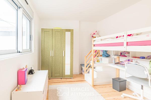 Ancienne grange réhabilitée en loft avec rooftop panoramique à Eysines