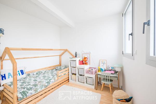 Ancienne grange réhabilitée en loft avec rooftop panoramique à Eysines