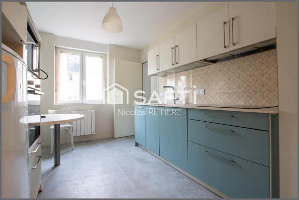 Nantes Centre appartement T3 80 m2 +parking