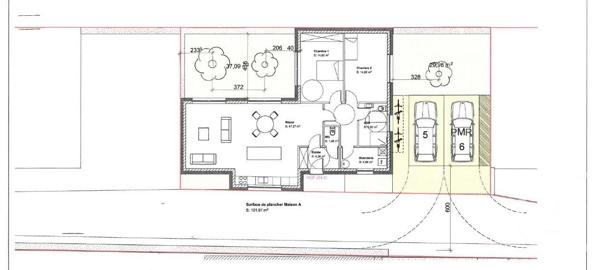 Terrain à vendre  236 m 2   NANCY  - 54