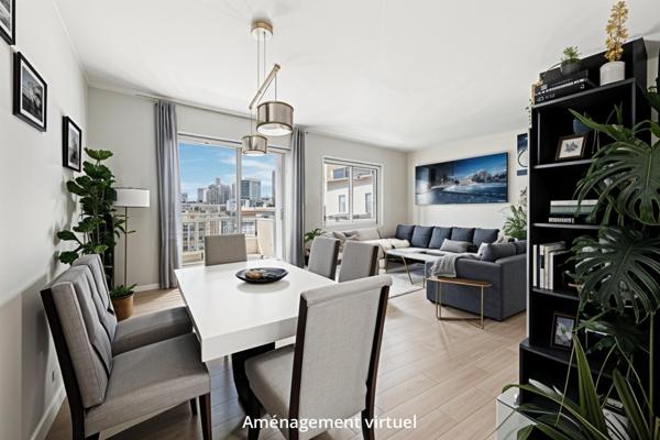 4/5 pièces en dernier étage avec balcon, terrasse, cave et 2 parkings. À rénover.