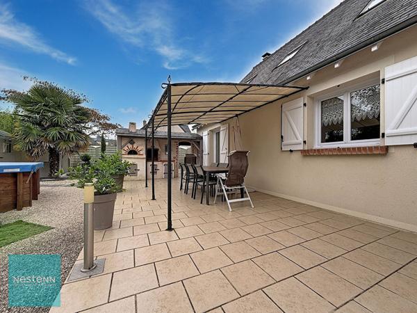 Amboise, quartier résidentiel maison 4 chambres sur 720m² de terrain.